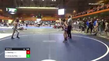 83 lbs Rr Rnd 5 - Jaxson Sterling, Ruis Wrestling vs Peyton White Buffalo, Mandan Wrestling Club