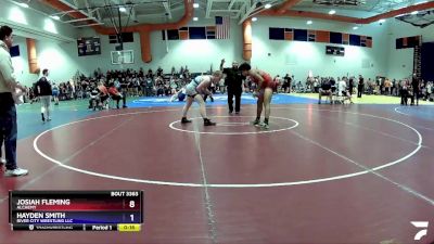 165 lbs Cons. Semi - Hayden Smith, River City Wrestling LLC vs Josiah Fleming, Alchemy