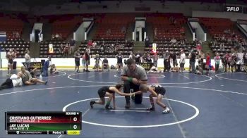 44 lbs Round 4 (6 Team) - Cristiano Gutierrez, Basement Brawlers vs Jay Lucas, Alpha Elite