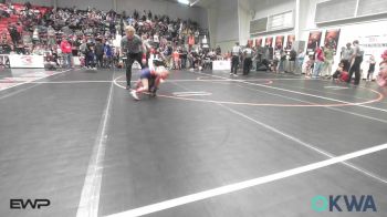 52 lbs Round Of 16 - Aspen Shelton, Team Tulsa Wrestling Club vs Orion Lewis, Sperry Wrestling Club