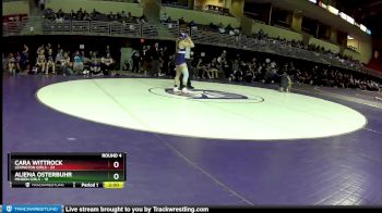 125 lbs Round 4 (8 Team) - Cara Wittrock, Lexington Girls vs Aliena Osterbuhr, Minden Girls