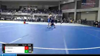 215 lbs Quarterfinals (8 Team) - Brady Melcher, PEM (Plainview/Elgin/Millville) vs Carter Mazza, Adrian