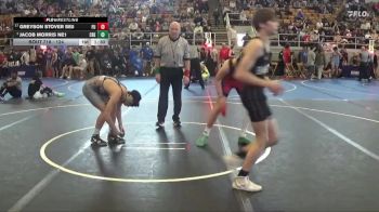 124 lbs Champ. Round 2 - Jacob Morris NE1, Crestwood vs Greyson Stover SE5, Fairfield Union