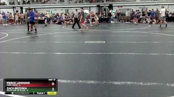 106 lbs Round 5 (8 Team) - Zach Brzoska, South Side WC Black vs Pierce Lemmons, TNWC White