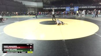 100 lbs Champ. Round 2 - Ryder Williams, Deer Park Ironman Wrestling Club vs Enzo Nanamkin, Toppenish USA Wrestling Club