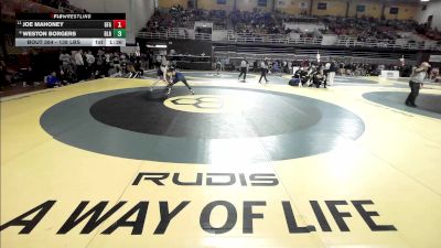 138 lbs Round Of 16 - Joe Mahoney, Greens Farms Academy vs Weston Borgers, Blair Academy