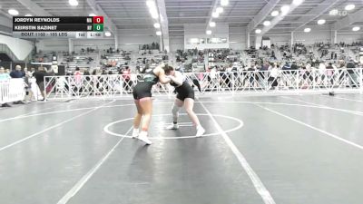 165 lbs Round Of 64 - Jordyn Reynolds, MA vs Keirstin Bazinet, NY