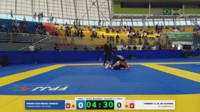 HEBERT M. .H DE OLIVEIRA vs RENAN LELIS BRASIL YAMAYA 2026 FPJJ Circuito Paulista GI Etapa 3