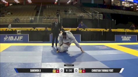 Christian Thomas Yost vs Sangwon Ji 2025 Pan Jiu Jitsu IBJJF Championship