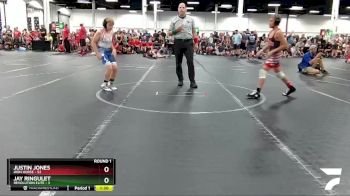 96 lbs Round 1 (8 Team) - Justin Jones, Iron Horse vs Jay Ringulet, Revolution Elite