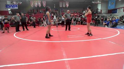 125-138 lbs Rr Rnd 1 - Addison Price, Grove Takedown Club vs Cadence Carter, Vinita Kids Wrestling