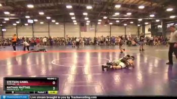 88 lbs Round 2 - Nathan Matthis, Minion Black vs Stetson Gabel, Team USA
