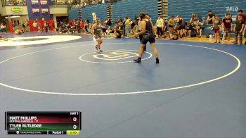 190 lbs Round 3 (4 Team) - Matt Phillips, Central (Carroll) vs Tyler Rutledge, Cass