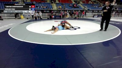 170 lbs Cons. Rd Of 16 - Brynn Shepardson, NY vs Kenlee Fish, MO