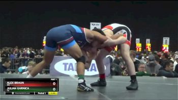 138 lbs Semifinal - Alex Braun, MN vs Julian Garnica, TX