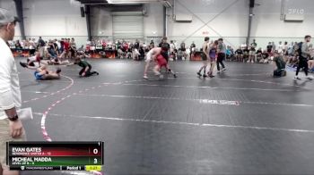 120 lbs Round 1 (6 Team) - Evan Gates, Reverence United A vs Micheal Madda, Level Up B