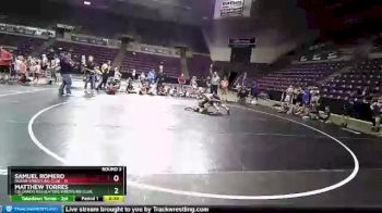 92 lbs Round 3 (10 Team) - Samuel Romero, Duran Wrestling Club vs Matthew Torres, Colorado Regulators Wrestling Club