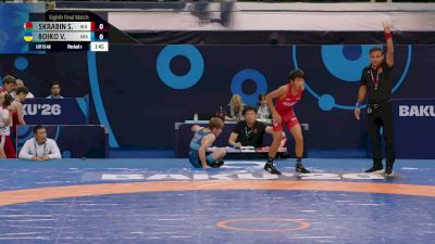 48 kg 1/8 Final - Sayaan Skrabin, Belarus vs Volodymyr Boiko, Ukraine