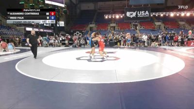 190 lbs Champ. Rd Of 32 - Alejandro Contreras, MO vs Reed Falk, WI