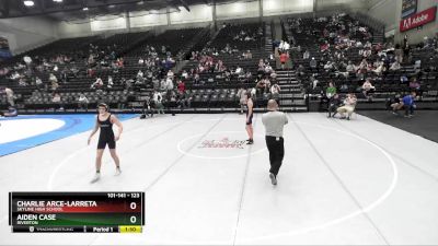 123 lbs Champ. Round 2 - Aiden Case, Riverton vs Charlie Arce-larreta, Skyline High School