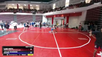 144 lbs Cons. Round 2 - AZaan Shannon, Oklahoma vs Luke Smith, Broken Arrow Wrestling Club