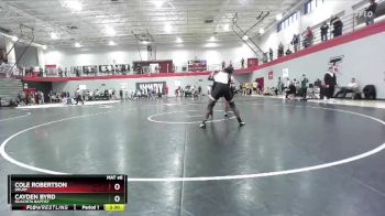 197 lbs Champ. Round 1 - Cayden Byrd, Ouachita Baptist vs Cole Robertson, Drury