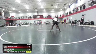 197 lbs Champ. Round 1 - Cayden Byrd, Ouachita Baptist vs Cole Robertson, Drury