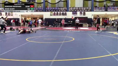 165 lbs Consi Of 16 #2 - Donovan DiStefano, Rutgers-Unattached vs Jesse Scott, Franklin & Marshall