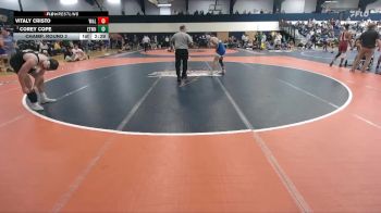 133 lbs Champ. Round 2 - Corey Cope, Elizabethtown vs Vitaly Cristo, Washington And Lee