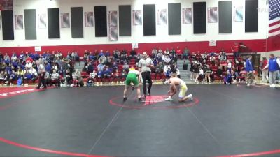 150 lbs 1st Place Match - Blake Fox, Osage vs Aiden Hellman, Don Bosco