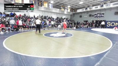 170 lbs Champ. Round 1 - Isabella De La Vega, Etiwanda vs Jasmine Aguila, Moreno Valley