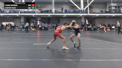 141 lbs Round Of 32 - Yianni Marinis, Spartan Wrestling Club - UnAttached vs Carter Pack, Long Island - Unattached
