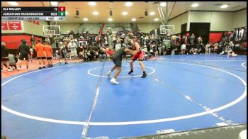 140 lbs Consi Of 16 #2 - Eli Miller, Tulsa Union vs Jonathan Washington, Muskogee