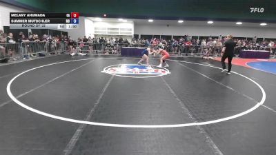 106 lbs Round Of 32 - Melany Ahumada, CA vs Summer Mutschler, MD