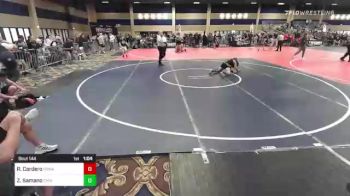 95 lbs Quarterfinal - Rene Cordero, Poway Elite vs Zack Samano, Chino WC