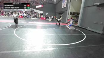 100 lbs Champ. Round 2 - Shawn Woehrman, St Croix Central vs Carter Solt, Askren Wrestling Academy