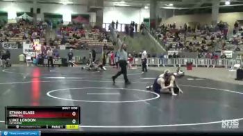 A 145 lbs Champ. Round 1 - Ethan Glass, Spring Hill vs Luke London, Sycamore