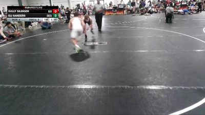 120 lbs Round 2 (4 Team) - Eli Sanders, Storm Wrestling Center A vs Sully Silbiger, Reverence United Blue