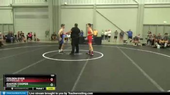 120 lbs Round 1 (8 Team) - Colden Dyer, Oklahoma Red vs Easton Cooper, Wisconsin