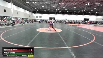 120 lbs Cons. Round 2 - Abigail Monaco, Park Hill South vs A`Shay White, Staley