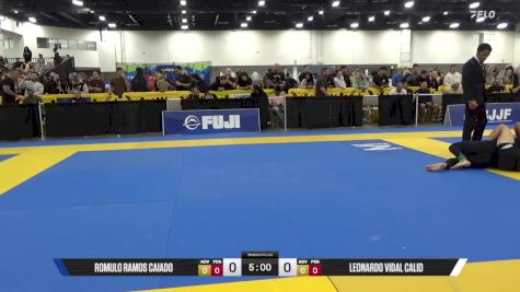 Leonardo Vidal Calid vs Romulo Ramos Caiado 2025 World IBJJF Jiu-Jitsu No-Gi Championship