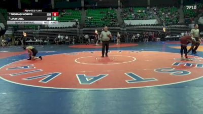 6A 113 lbs Quarterfinal - Thomas Norris, Southside Gadsden vs Liam Dell, Jasper