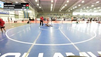 65 lbs Consi Of 4 - Zeth Dykhouse, Team Michigan vs Ryley Herwig, Warhawks