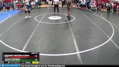 215 lbs Champ. Round 1 - Travin Shahbaz, Granite Hills (El Cajon) vs Anthony Wooten Alexandria, Clark