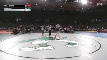 6A/5A Girls 130 Cons. Semi - Bella Carter, Beaverton Girls vs Emma Lee, Eagle Point Girls