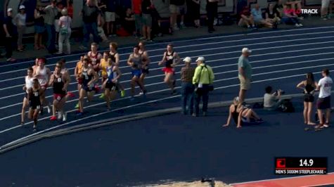 Men's 3k Steeplechase, Heat 3