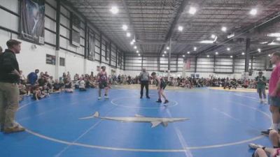 155 lbs Semis & 1st Wb (8 Team) - Jackson Smith, EASTERN CAROLINA WRESTLING ACADEMY vs Brent Gregory, HICKORY WRESTLING CLUB