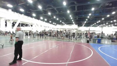 43 lbs Round Of 32 - Hunter Carlyle, Mat Demon WC vs Adonis Mota, Team Selma