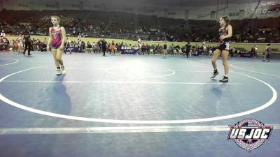 98 lbs Quarterfinal - Addison Hunt, Best Trained vs Camden Garrison, HURRICANE WRESTLING ACADEMY