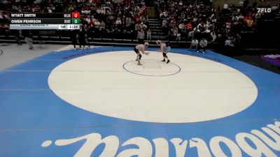 6A 150 lbs Cons. Round 3 - Wyatt Smith, Westlake vs Owen Pehrson, Riverton